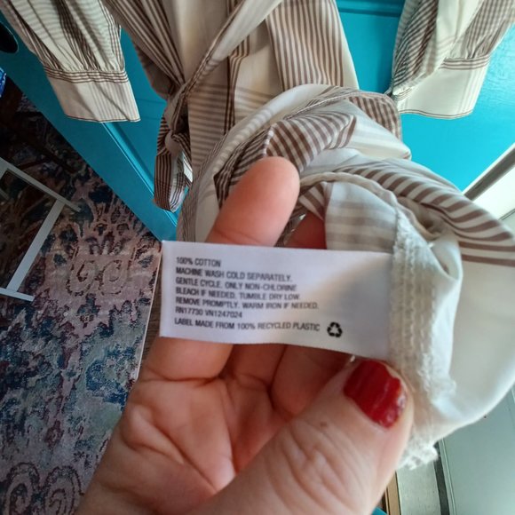 A New Day Plaid Dress Size Medium NWOT - Picture 4 of 4